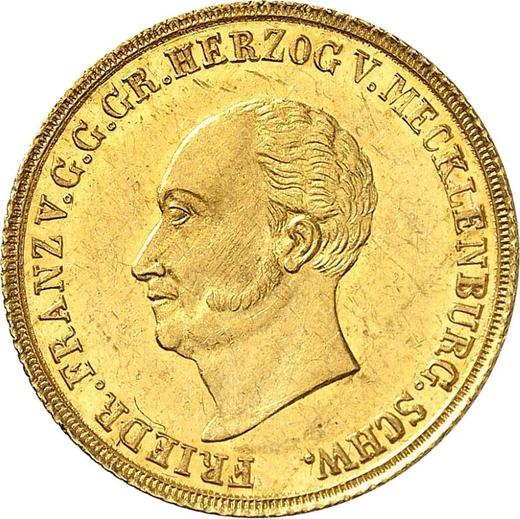 Obverse 5 Thaler 1828 - Gold Coin Value - Mecklenburg-Schwerin, Frederick Francis I