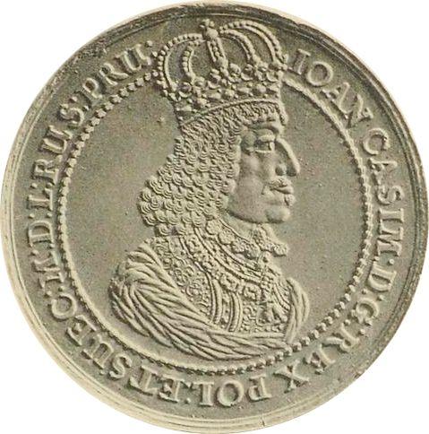 Obverse Donative 10 Ducat no date (1649-1668) GR "Danzig" Gold - Gold Coin Value - Poland, John II Casimir