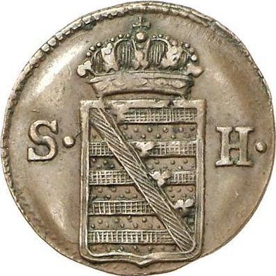 Obverse Heller 1811 -  Coin Value - Saxe-Hildburghausen, Frederick