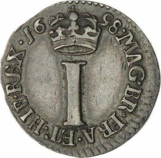 Reverse Penny 1698 - Silver Coin Value - United Kingdom, William III