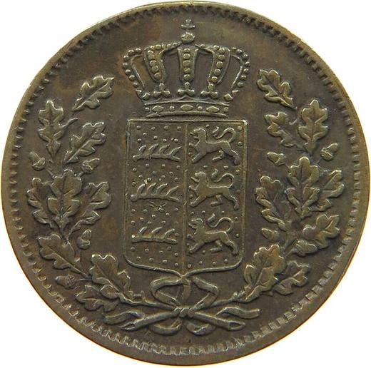 Awers monety - 1/2 krajcara 1841 "Typ 1840-1856" - cena  monety - Wirtembergia, Wilhelm I