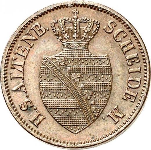 Obverse 2 Pfennig 1843 G -  Coin Value - Saxe-Altenburg, Joseph