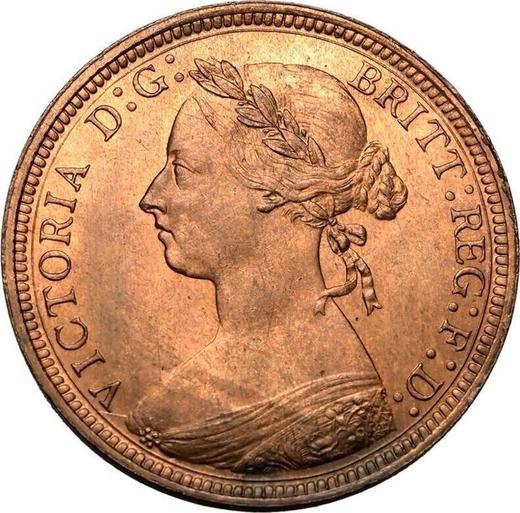 Avers 1/2 Penny 1890 - Münze Wert - Großbritannien, Victoria