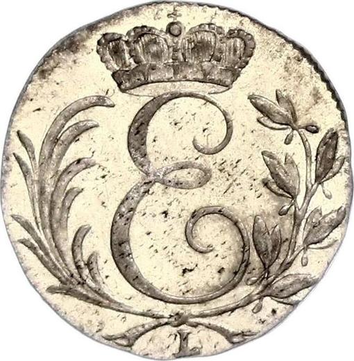 Avers 3 Kreuzer 1808 L H.S.C. - Silbermünze Wert - Sachsen-Coburg-Saalfeld, Ernst I