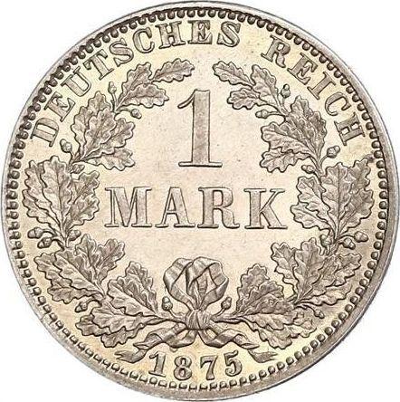 Obverse 1 Mark 1875 A "Type 1873-1887" - Silver Coin Value - Germany, German Empire