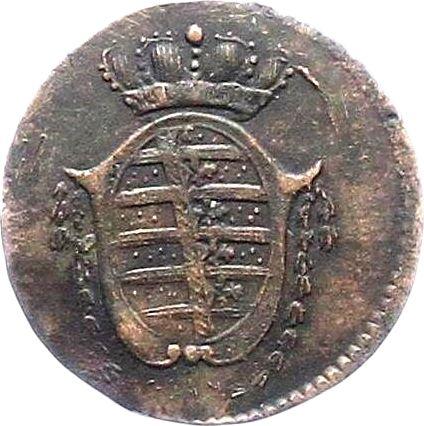 Аверс монеты - Геллер 1810 года - цена  монеты - Саксен-Кобург-Заальфельд, Эрнст I