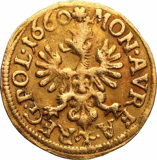 Revers 1/2 Dukat 1660 TLB "Typ 1660-1662" - Goldmünze Wert - Polen, Johann II Kasimir