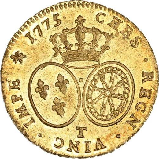 Reverse Double Louis d'Or 1775 T - Gold Coin Value - France, Louis XVI