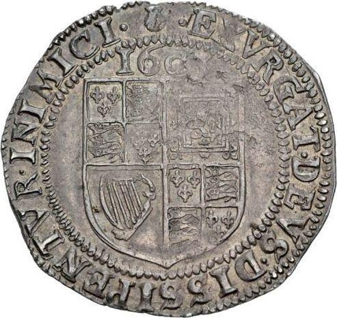 Reverse Sixpence 1603 "Second bust" - Silver Coin Value - United Kingdom, James I