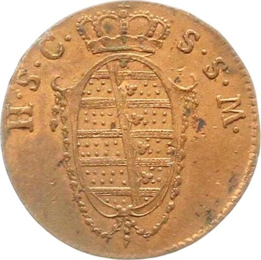 Avers 1 Pfennig 1820 - Münze Wert - Sachsen-Coburg-Saalfeld, Ernst I
