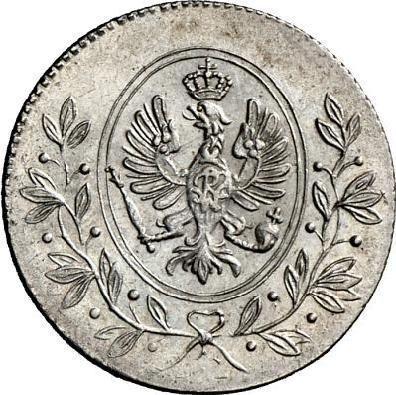 Obverse 6 Kreuzer 1800 B - Silver Coin Value - Ansbach-Bayreuth, Frederick William III