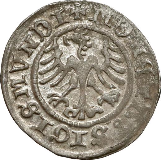 Reverse 1/2 Grosz 1510 - Silver Coin Value - Poland, Sigismund I the Old
