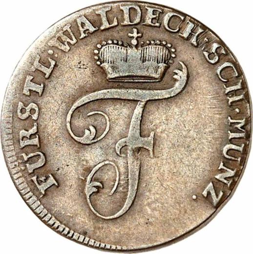 Obverse 3 Pfennig 1809 F.W. "Type 1809-1810" -  Coin Value - Waldeck-Pyrmont, Karl August Friedrich