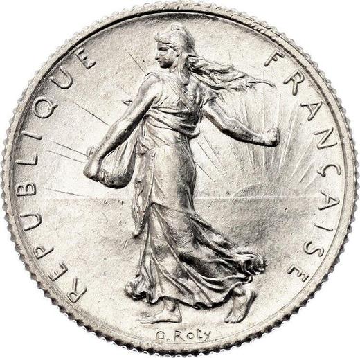 Obverse 1 Franc 1917 "Sower" - Silver Coin Value - France, Third Republic