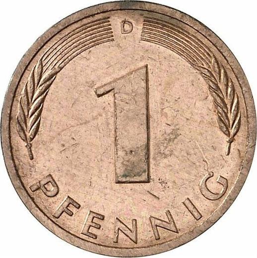 Obverse 1 Pfennig 1984 D - Coin Value - Germany, FRG