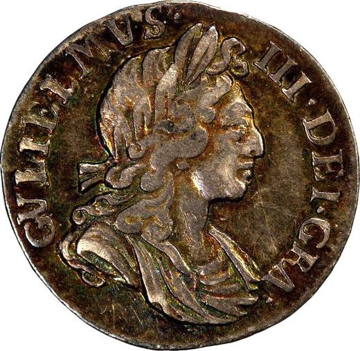Obverse Twopence 1700 - Silver Coin Value - United Kingdom, William III
