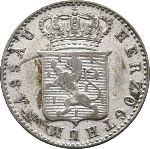 Obverse 6 Kreuzer 1832 - Silver Coin Value - Nassau, William
