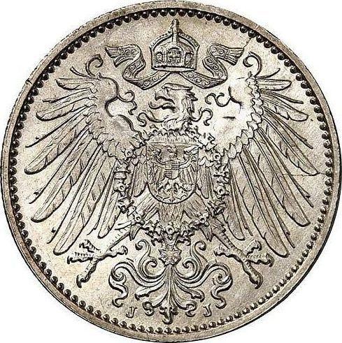 Reverse 1 Mark 1900 J "Type 1891-1916" - Silver Coin Value - Germany, German Empire