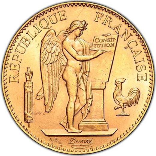 Obverse 100 Francs 1913 A "Type 1878-1914" - Gold Coin Value - France, Third Republic