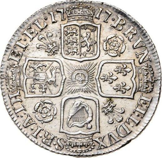 Reverse Shilling 1717 "First draped bust" - Silver Coin Value - United Kingdom, George I