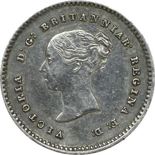 Obverse Twopence 1843 - Silver Coin Value - United Kingdom, Victoria