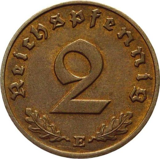 Avers 2 Reichspfennig 1940 E "Typ 1936-1940" - Münze Wert - Deutschland, Drittes Reich