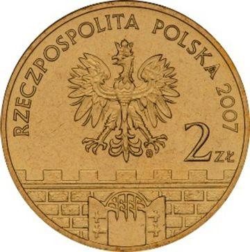 Avers 2 Zlote 2007 MW UW "Brzeg" - Münze Wert - Polen, III Republik Polen nach Stückelung