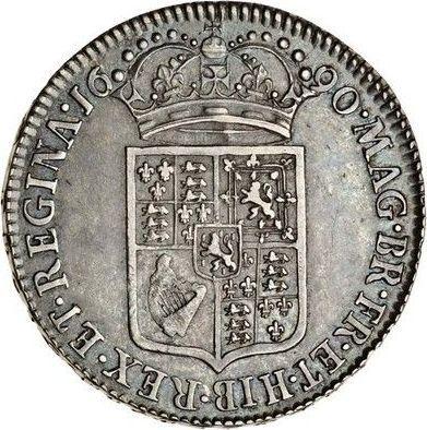 Reverse Halfcrown 1690 "Second Shield" - Silver Coin Value - United Kingdom, William III and Mary II
