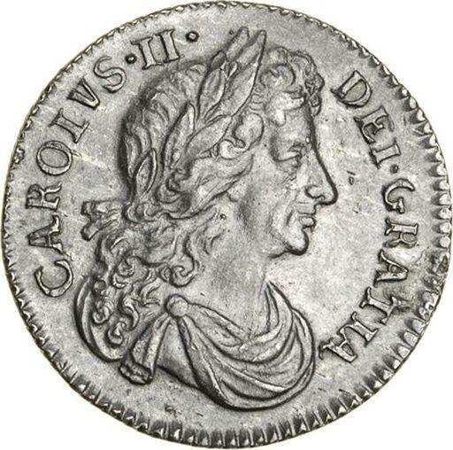 Obverse Sixpence 1683 - Silver Coin Value - United Kingdom, Charles II