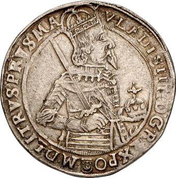 Obverse Thaler 1636 II "Type 1633-1636" - Silver Coin Value - Poland, Wladyslaw IV