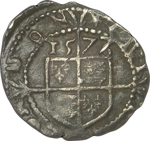 Reverse 3 Farthings 1577 - Silver Coin Value - United Kingdom, Elizabeth I