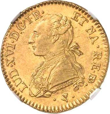 Obverse Louis d'Or 1775 Cow - Gold Coin Value - France, Louis XVI