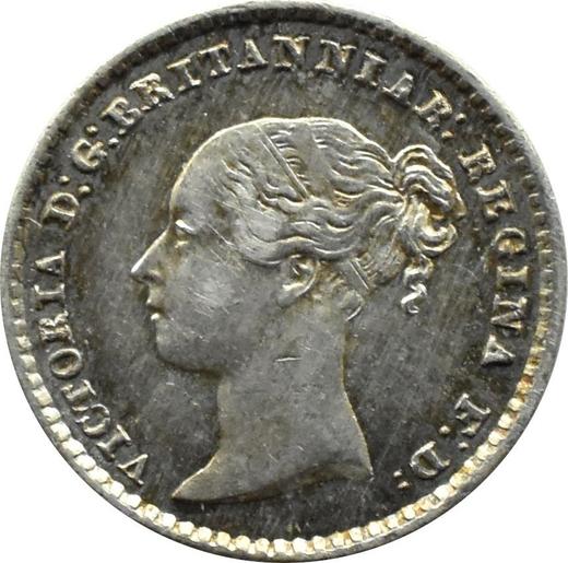 Obverse Penny 1857 "Type 1838-1887" - Silver Coin Value - United Kingdom, Victoria