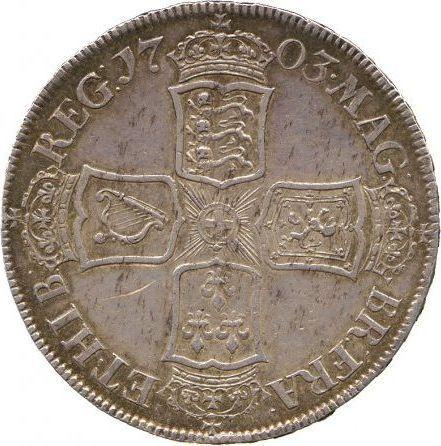 Revers 1/2 Krone 1703 - Silbermünze Wert - Großbritannien, Anne