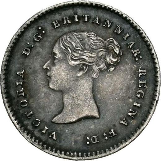 Anverso 2 peniques 1867 - valor de la moneda de plata - Gran Bretaña, Victoria