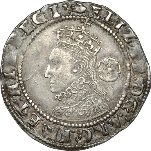 Obverse Sixpence 1591 "Sixth issue" - Silver Coin Value - United Kingdom, Elizabeth I