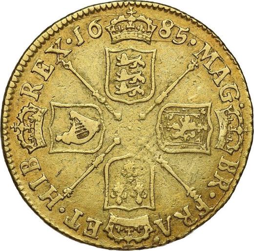 Reverse Guinea 1685 "First laureate head" - Gold Coin Value - United Kingdom, James II