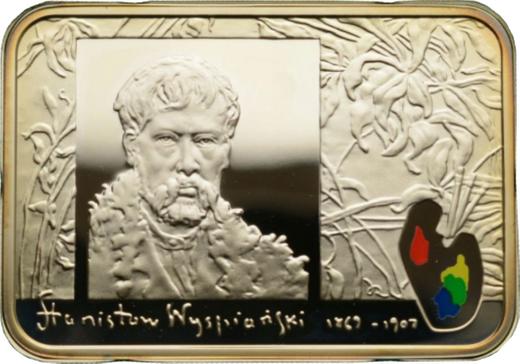 Reverse 20 Zlotych 2004 MW RK "Stanislaw Wyspianski" - Silver Coin Value - Poland, III Republic after denomination