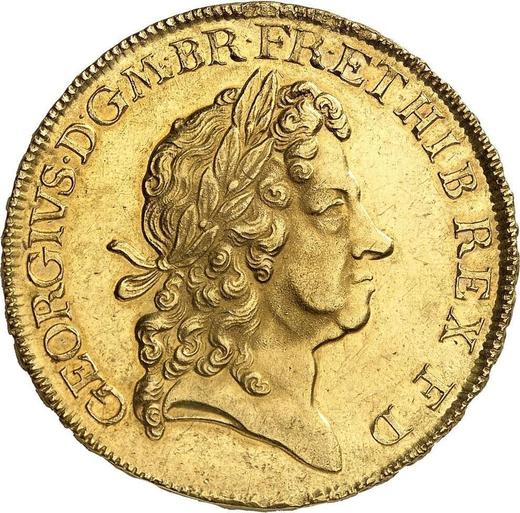 Obverse Five guineas 1716 - Gold Coin Value - United Kingdom, George I