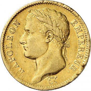 Obverse 40 Francs 1811 K "Type 1809-1813" - Gold Coin Value - France, Napoleon I