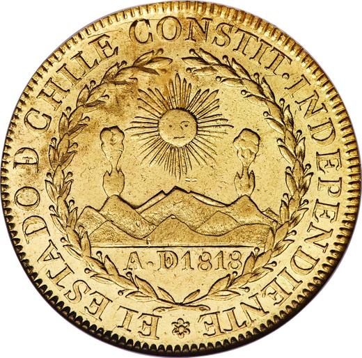 Obverse 8 Escudos 1824 So I - Gold Coin Value - Chile, Republic