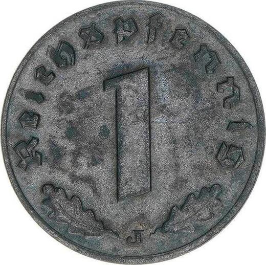 Obverse 1 Reichspfennig 1943 J "Type 1940-1945" -  Coin Value - Germany, Third Reich