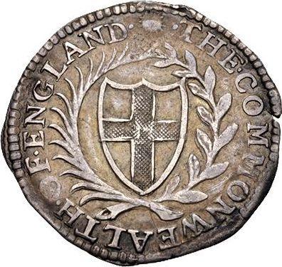 Obverse Sixpence 1653 - Silver Coin Value - United Kingdom, Commonwealth