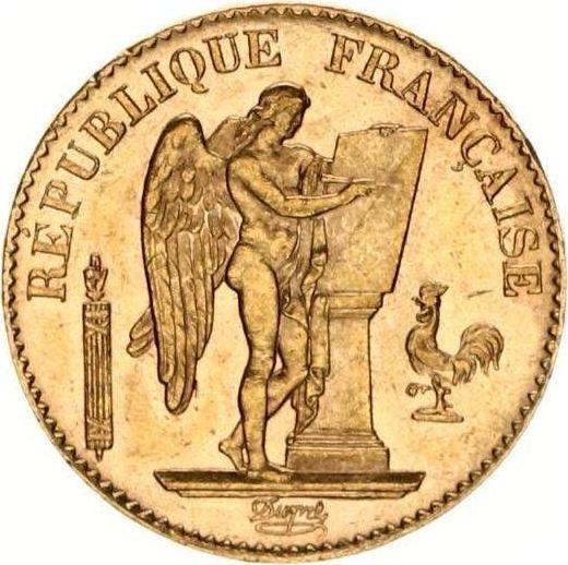 Obverse 20 Francs 1890 A "Type 1871-1898" Paris - Gold Coin Value - France, Third Republic