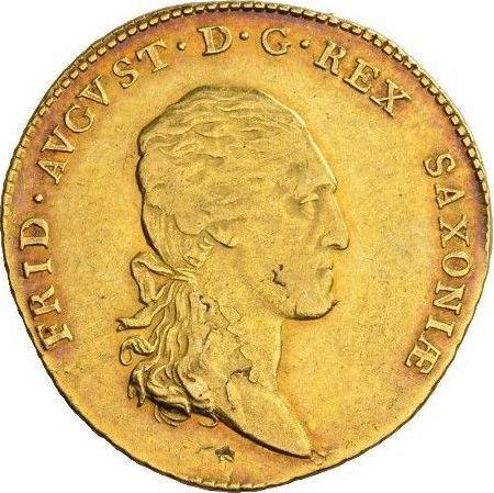 Avers 10 Taler 1806 S.G.H. - Goldmünze Wert - Sachsen-Albertinische, Friedrich August I