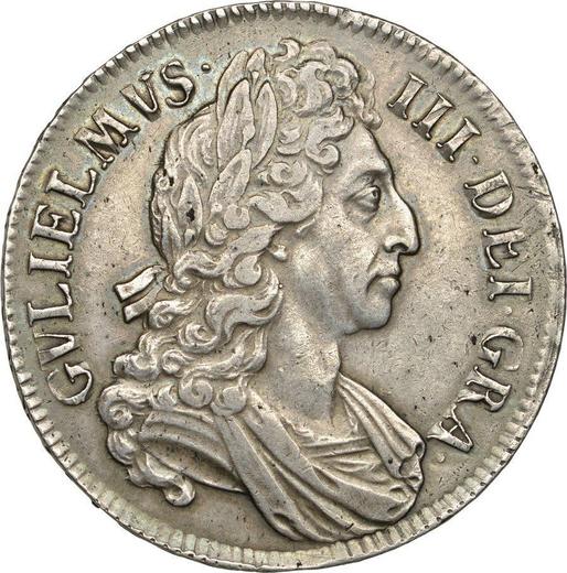 Obverse Crown 1696 "Type 1696-1700" - Silver Coin Value - United Kingdom, William III