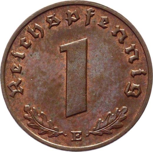 Obverse 1 Reichspfennig 1939 E "Type 1936-1940" -  Coin Value - Germany, Third Reich
