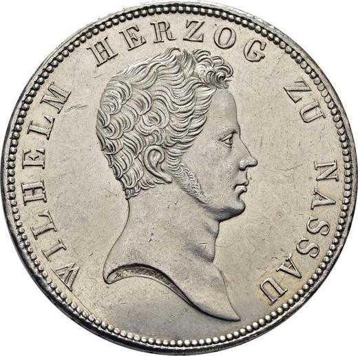 Avers Taler 1832 - Silbermünze Wert - Nassau, Wilhelm