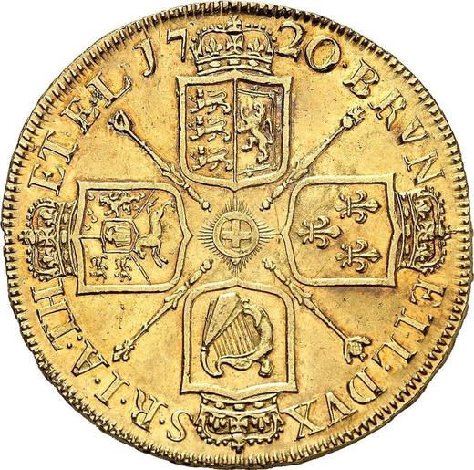 Reverse Five guineas 1720 - Gold Coin Value - United Kingdom, George I
