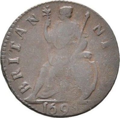 Reverse Farthing 1698 Date in exergue -  Coin Value - United Kingdom, William III